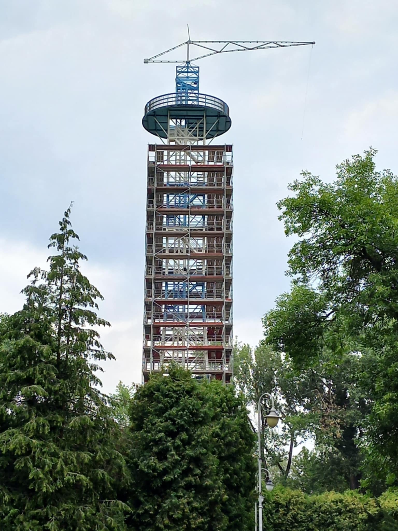 Wieża spadochronowa w parku Kościuszki zostanie wyremontowana