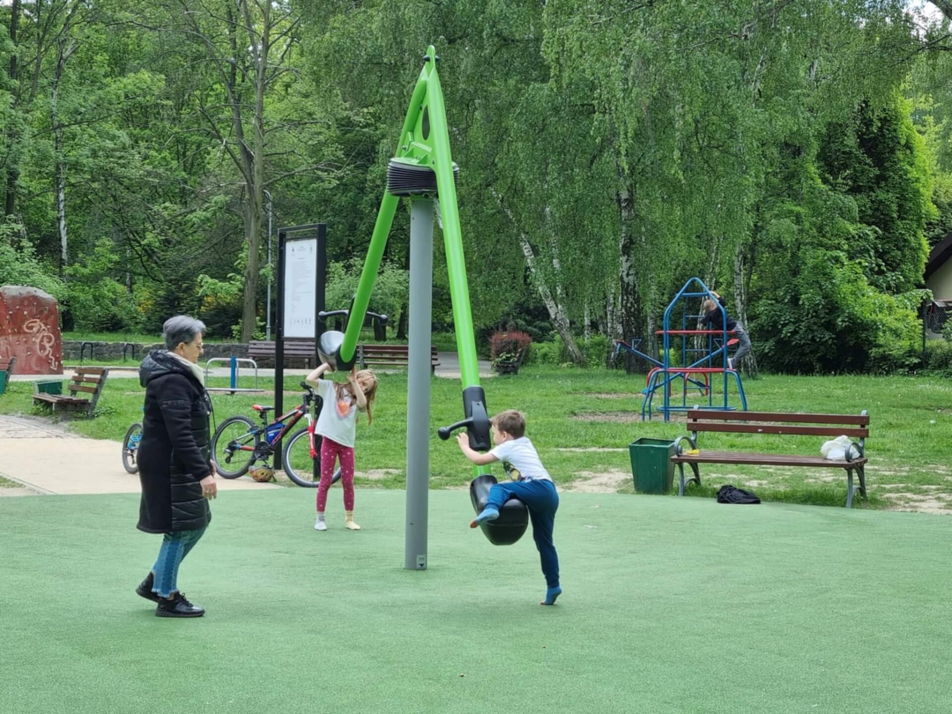 Plac zabaw  „Dzieciniec” w parku Kościuszki
