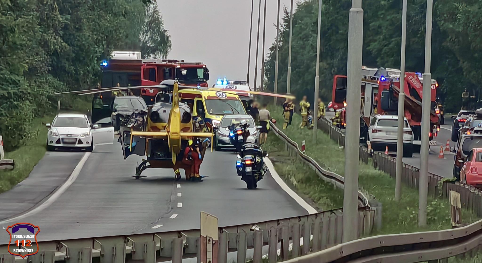 Wypadek DK 86 Katowice Murcki 26 07 2025