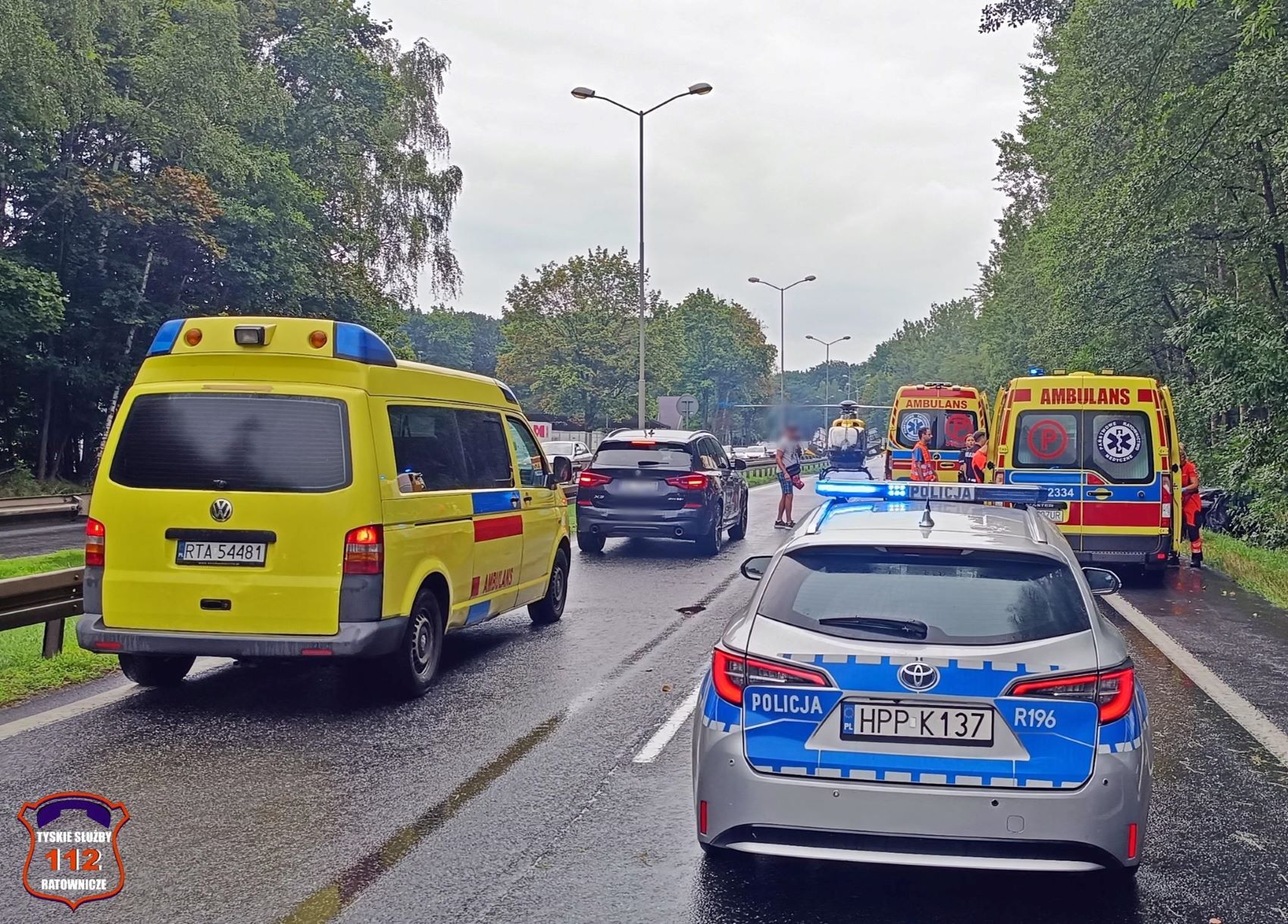 Wypadek DK 86 Katowice godz 15 1 Copy