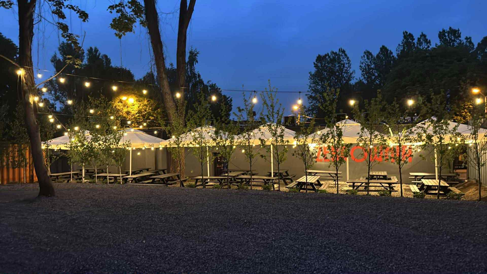 Żebrownia Katowice ogródek