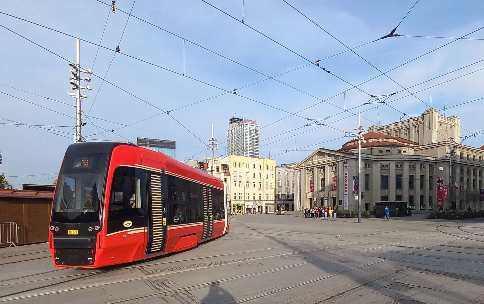 Tramwaj rynek Katowice Tramwaj rynek Katowice