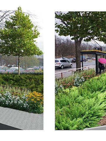 Wizualizacja przystanek ziolowa katowice Wizualizacja przystanek ziolowa katowice