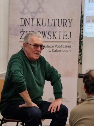 Piotr Fuglewicz podczas prelekcji Piotr Fuglewicz podczas prelekcji