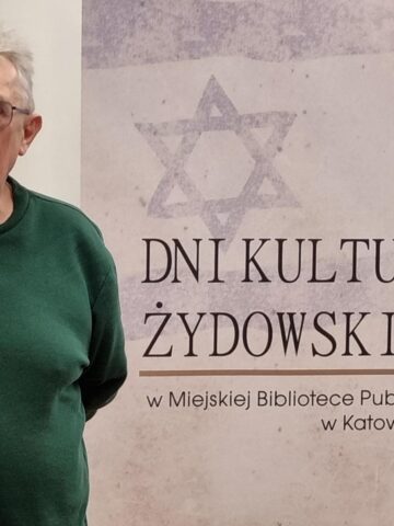 Piotr Fuglewicz podczas prelekcji Piotr Fuglewicz podczas prelekcji