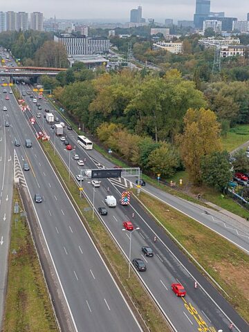 S86 Katowice rozbiorka wiaduktu S86 Katowice rozbiorka wiaduktu