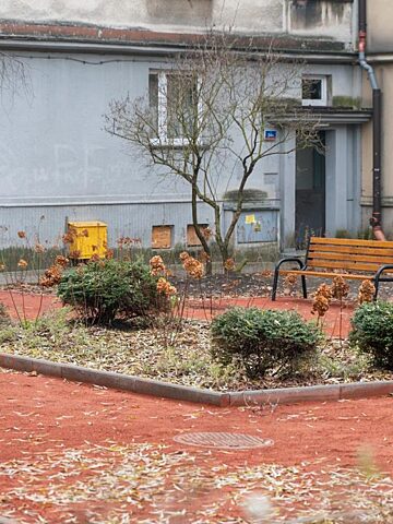 Skwer przy ul. Koszalińskiej, Katowice Skwer przy ul. Koszalińskiej, Katowice