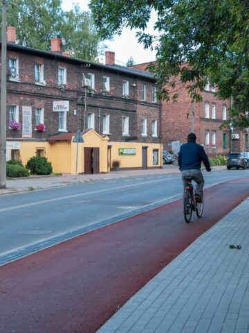 Szopienice budowa drogi rowerowej Szopienice budowa drogi rowerowej