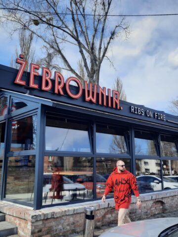 Restauracja Żebrownia, Katowice Restauracja Żebrownia, Katowice