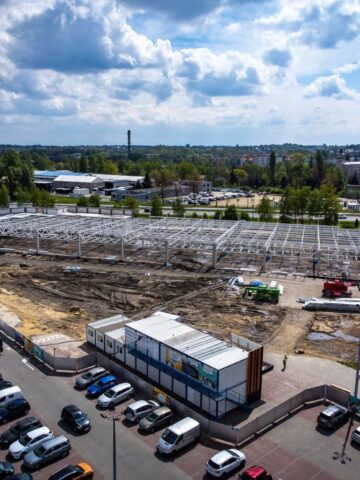 Mikołów Park przy CH Auchan, budowa Mikołów Park przy CH Auchan, budowa