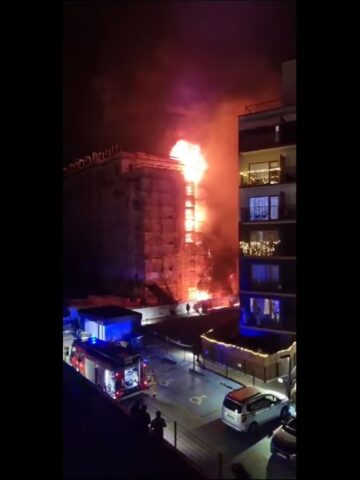 Pożar Katowice Ceglana Pożar Katowice Ceglana