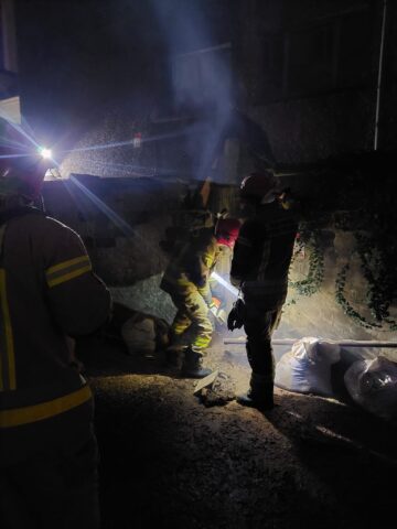 Pożar w klasztorze dominikanów w Katowicach Pożar w klasztorze dominikanów w Katowicach