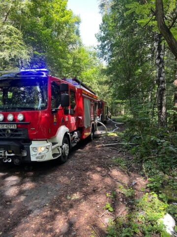 Pozar skldowisko opon slaska ligota katowice Pozar skldowisko opon slaska ligota katowice
