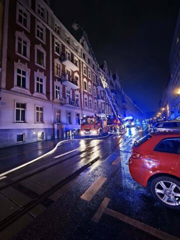 Pozar srodmiescie katowice Pozar srodmiescie katowice