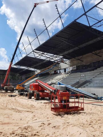 Stadion katowice budowa czerwiec 2024 15 Stadion katowice budowa czerwiec 2024 15
