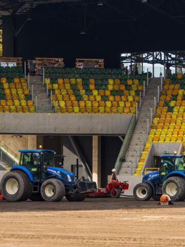 Stadion Miejski Katowice, budowa na finiszu Stadion Miejski Katowice, budowa na finiszu