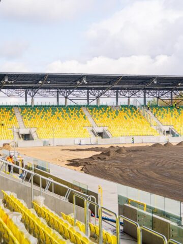 Stadion Miejski Katowice, budowa na finiszu Stadion Miejski Katowice, budowa na finiszu
