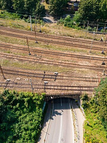 Wiadukt nad ul. Kłodnicką, Katowice Wiadukt nad ul. Kłodnicką, Katowice