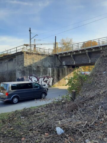 Wiadukt ulica Załęska, Katowice Wiadukt ulica Załęska, Katowice