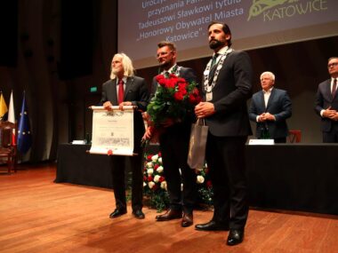 Tadeusz Sławek honorowym obywatelem Katowic Tadeusz Sławek honorowym obywatelem Katowic