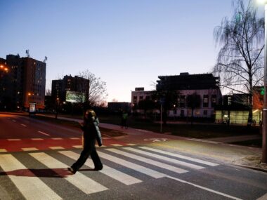 Katowice inwestują w bezpieczeństwo Doświetlenie przejść dla pieszych