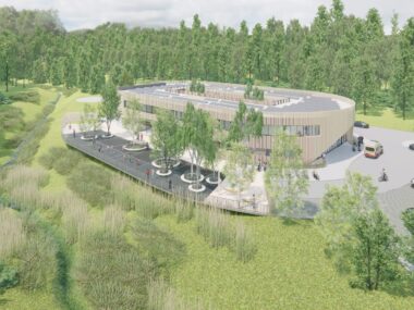 Tak ma wyglądać Centrum Fizjoterapii ŚUM Centrum Rehabilitacji SUM Ligota wizualizacje