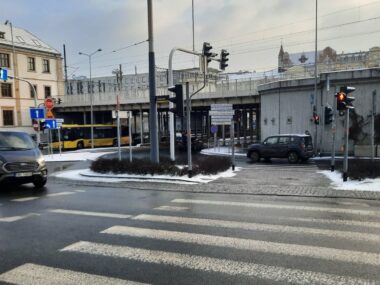 Strefa Czystego Transportu w Katowicach. Wykaz ulic Dworcowa Katowice