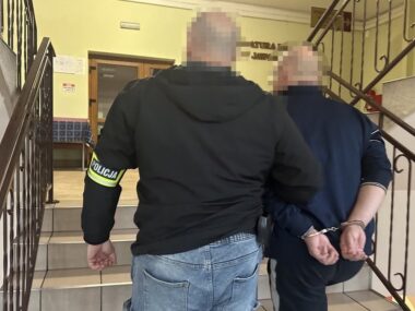 Pobicie przez pseudokibiców G.K.S. Katowice. Ofiara kaleką Jaworzno. Zatrzymanie za chuligańskie pobicie nad Sosiną. 1 października 2025.