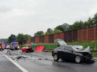 Tragedia na S52. Kierowca zawrócił w korku i zginął Koszmarny wypadek w Jasienicy. Kierowca pojechał pod prąd na ekspresówce