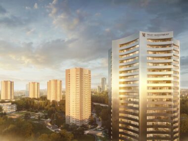 Powstanie nowy blok na osiedlu Gwiazdy - ósma gwiazda Nowa Gwiazda Katowice wizualizacje 1