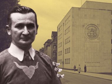 Płaskorzeźba Orła powróci na plac Sejmu Śląskiego? Orzel Szukalski