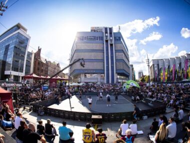 Katowice żyły w weekend koszykówką 3x3 Quest 3x3 Rynek, Katowice 2.08 2025