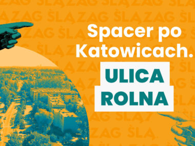 Ulica Rolna Spacer po Katowicach