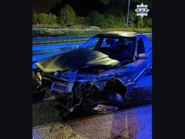 Wypadek A4 Katowice BMW Wypadek A4 Katowice BMW