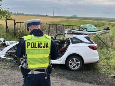 Tragiczny wypadek na Śląsku. Nie żyje 26-latek Wypadek Pyskowice Gliwice 13 07 2025