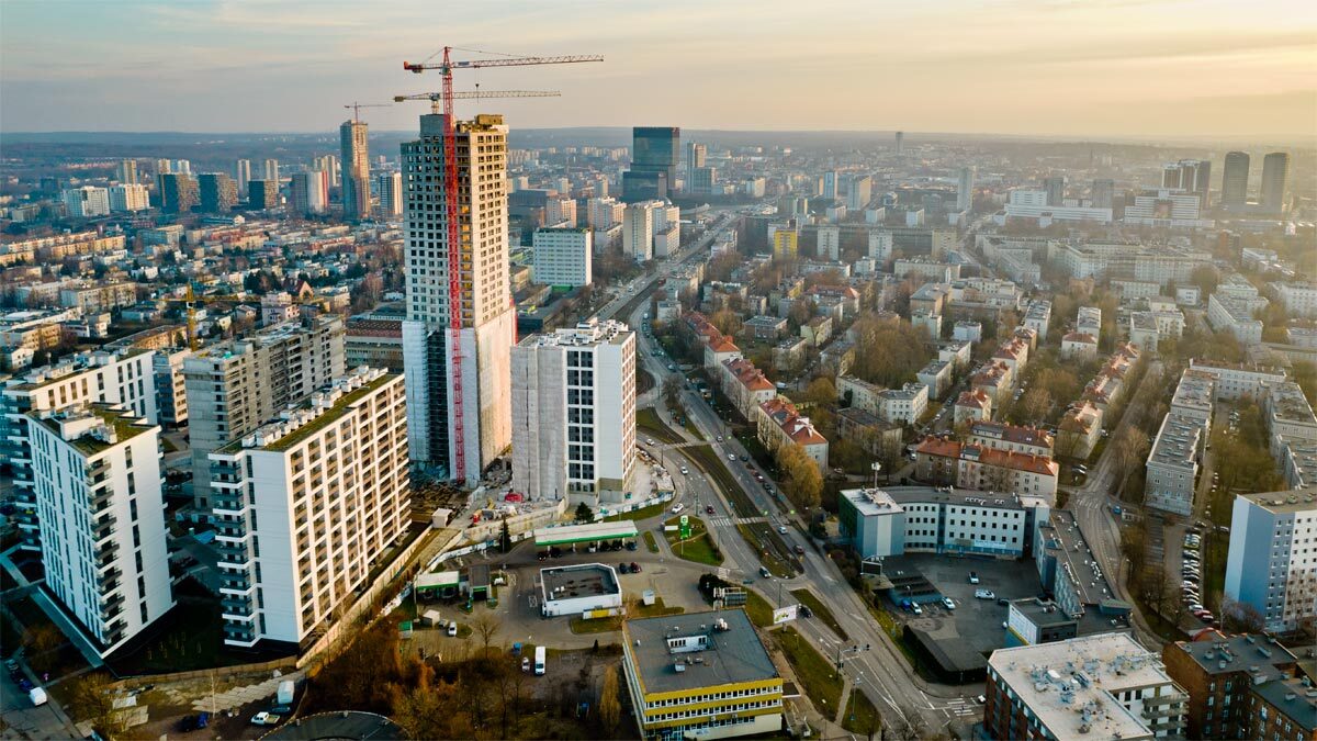 II etap osiedla Atal Sky+ w budowie