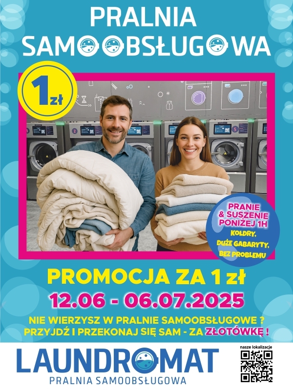 Laundromat - welcome screen - 12.06.2025