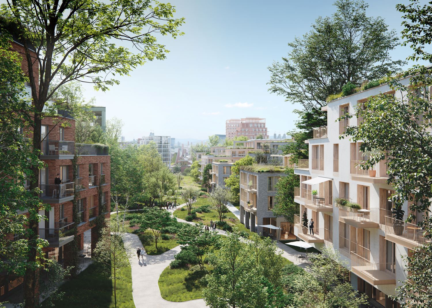 Nowy Wełnowiec, Katowice, wizualizacje