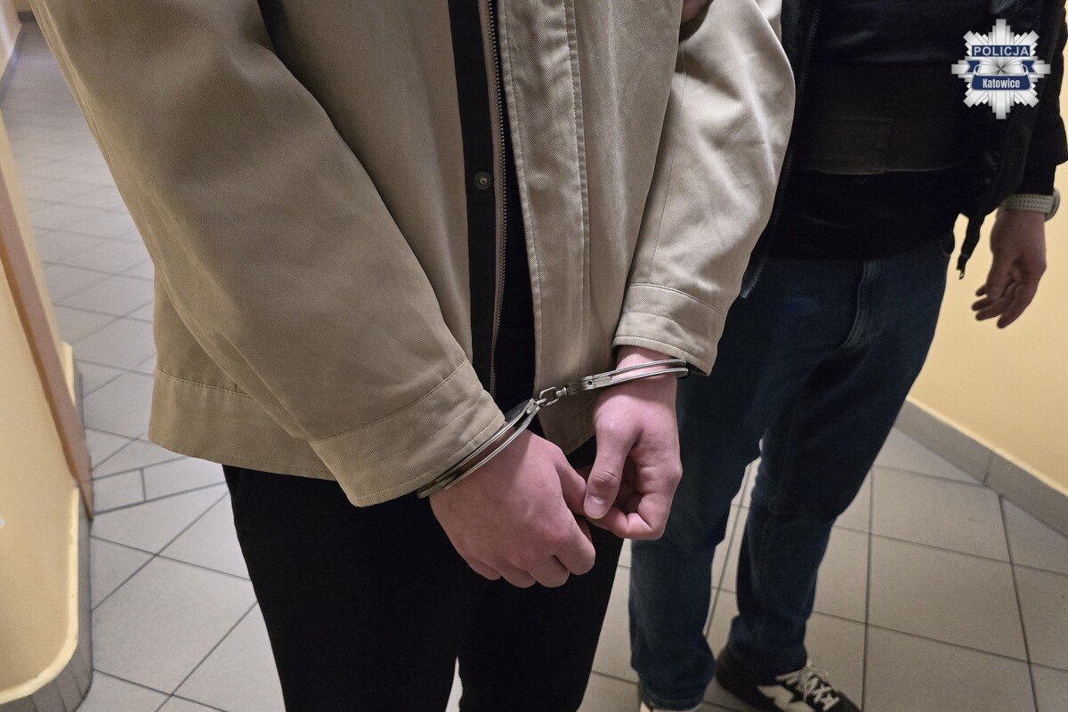 Podpalacz z Sosnowca zatrzymany 01