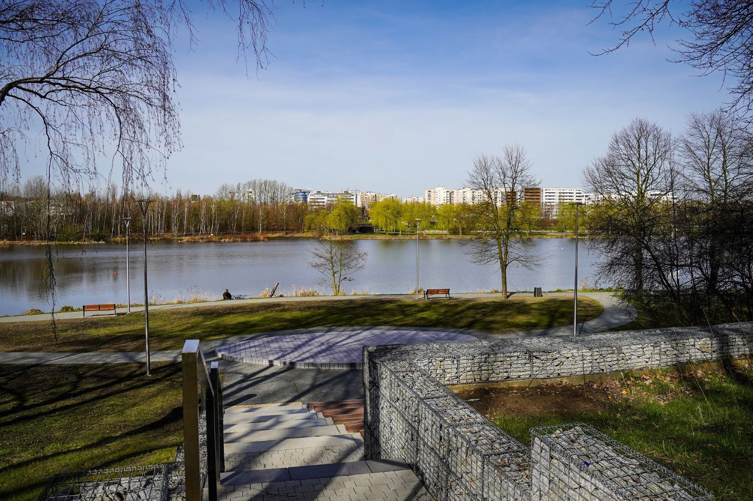 Schody krag taneczny dolina trzech stawow katowice