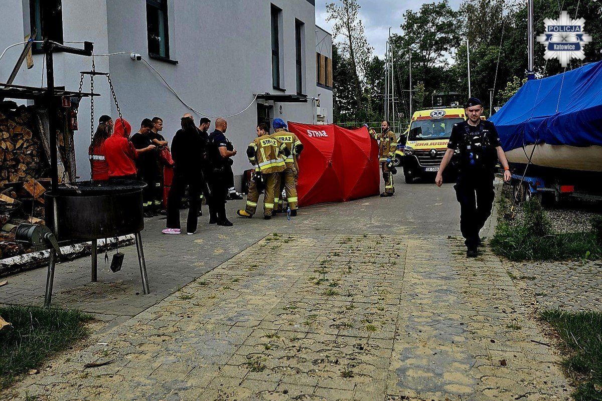 W stawie Morawa w Katowicach-Szopienicach doszło do tragedii. Utonął mężczyzna. Policja bada okoliczności zdarzenia